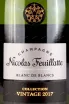 Этикетка Nicolas Feuillatte Blanc de Blancs Collection Vintage 2017 0.75 л