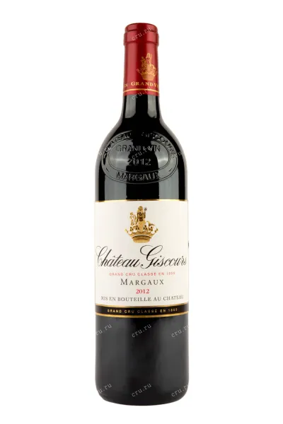 Вино Chateau Giscours Margaux Grand Cru 2012 0.75 л