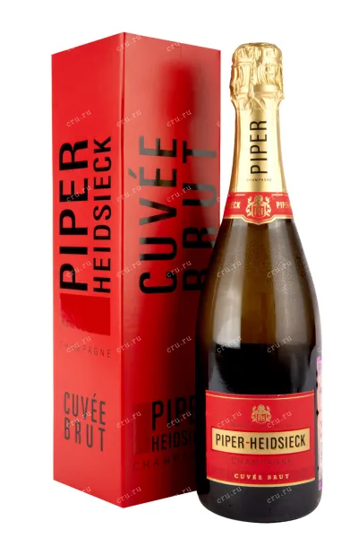 Шампанское Piper Heidsieck Cuvee Brut in gift box 2020 0.75 л