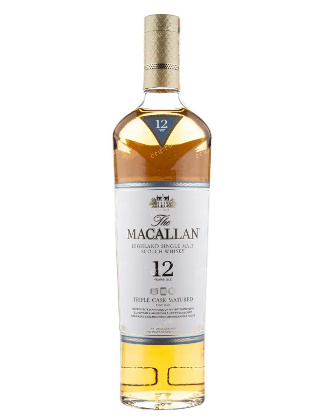 Виски Macallan 12 years Triple Cask  0.7 л