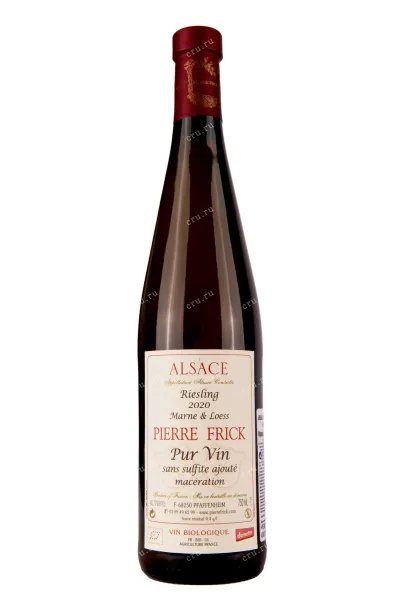 Вино Pierre Frick Marne & Loess Riesling 2020 0.75 л