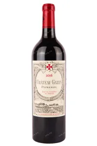 Вино Chateau Gazin Pomerol 2016 0.75 л