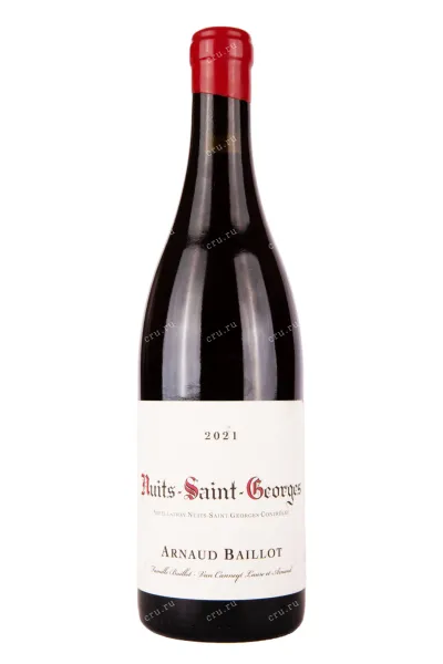 Вино Arnaud Baillot Nuits-Saint-Georges 2021 0.75 л