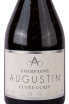 Этикетка Champagne Augustin Cuvee CCXIV  2016 1.5 л