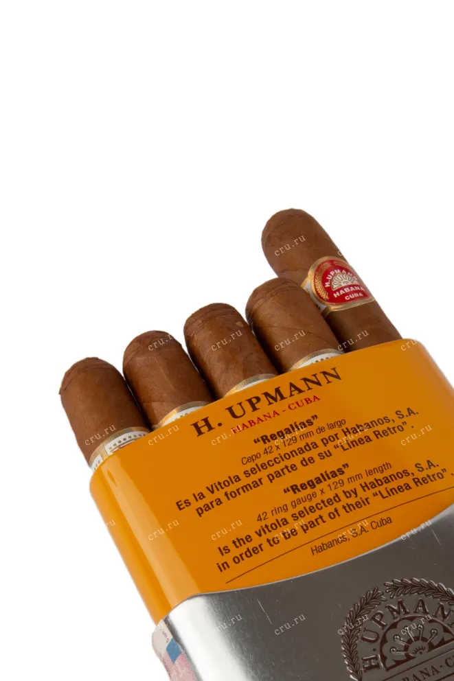 Сигары H. Upmann Regalias А/P (5*10)*50 