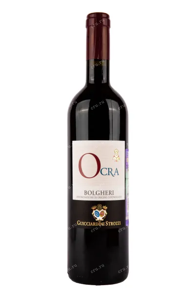 Вино Guicciardini Strozzi Ocra Bolgheri DOC 2019 0.75 л