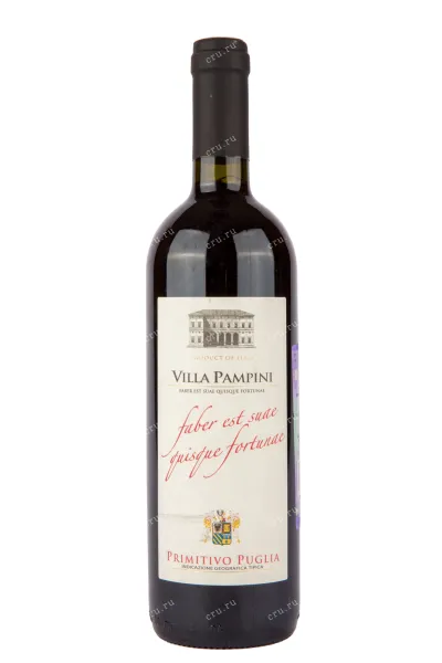 Вино Villa Pampini Primitivo 2019 0.75 л