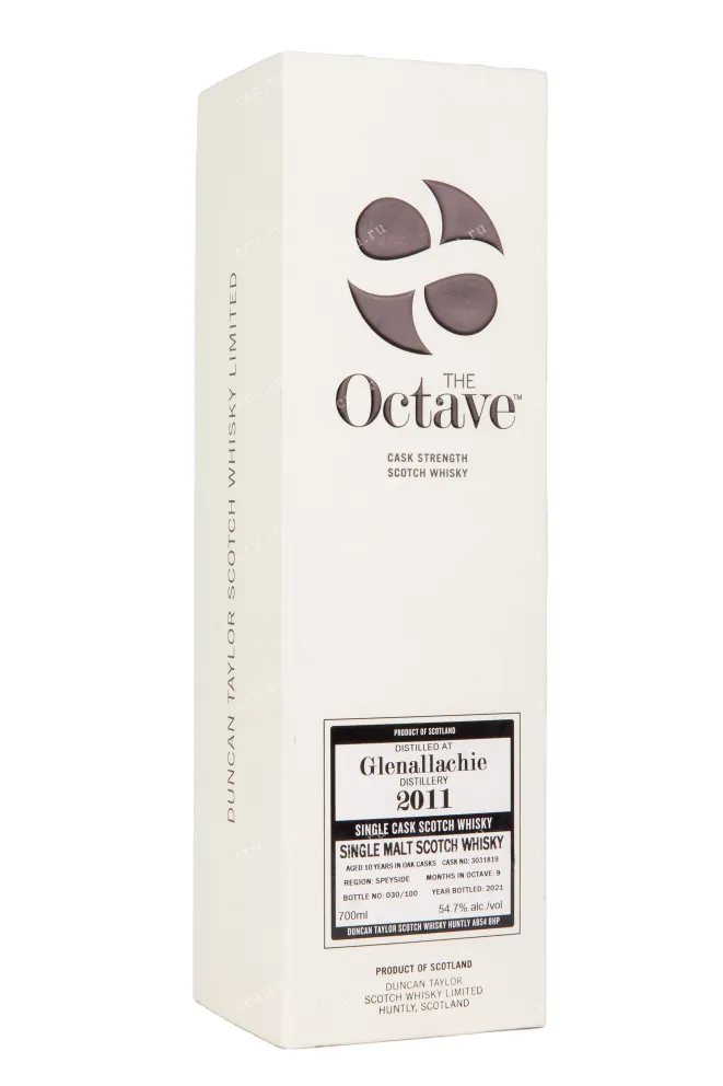 Виски Glenallachie The Octave 10 Years Old 2011 0.35 л