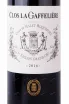 Этикетка Clos La Gaffeliere Saint-Emilion Grand Cru AOC 2016 0.75 л