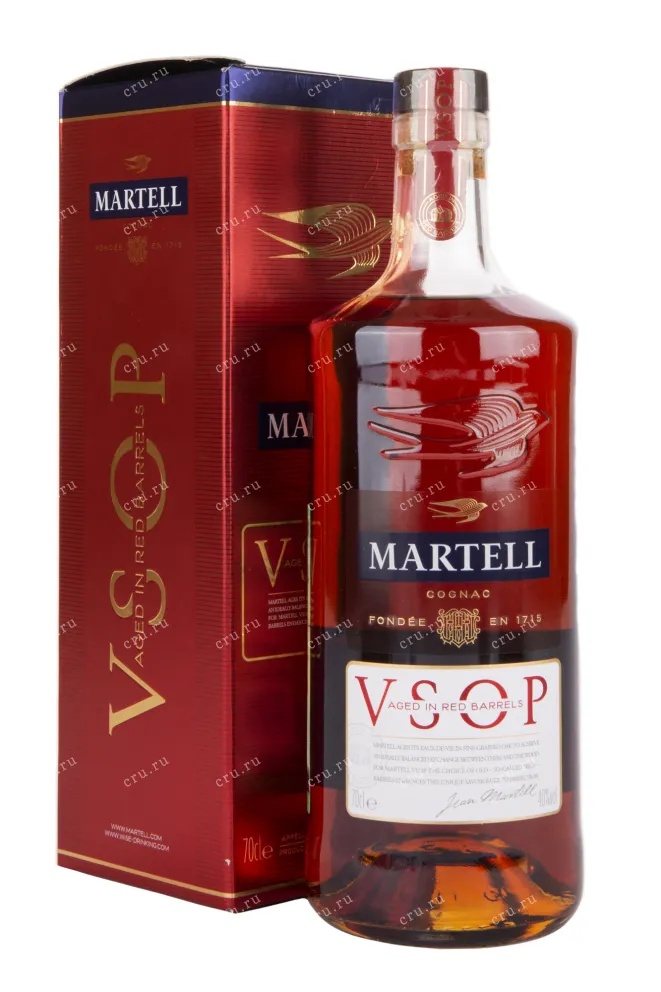 Коньяк Martell VSOP aged in Red Barrels   0.7 л