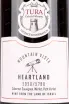 Этикетка Tura Winery Heartland 2020 0.75 л