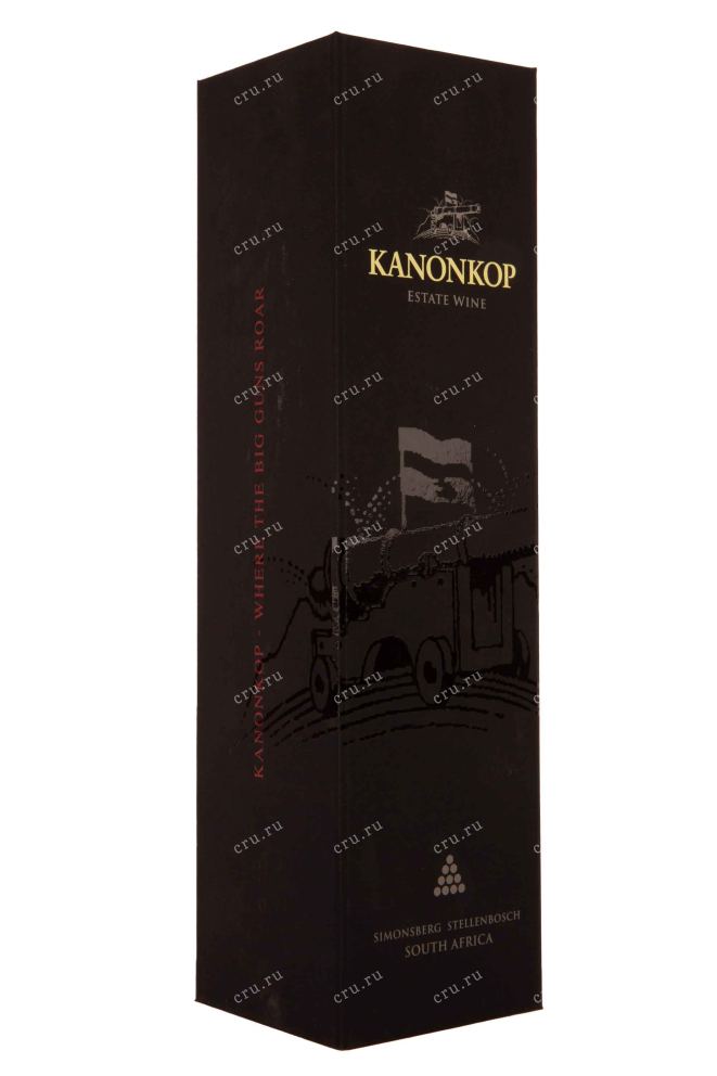 Подарочная упаковка Kanonkop Pinotage Black Label gift box 2019 0.75 л