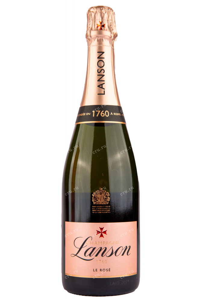 Шампанское Lanson Le Rose Brut 2015 0.75 л