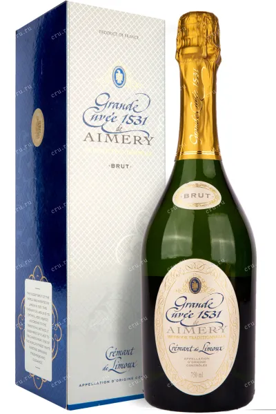 Игристое вино Grande Cuvee 1531 de Aimery Cremant de Limoux Blanc gift box  0.75 л