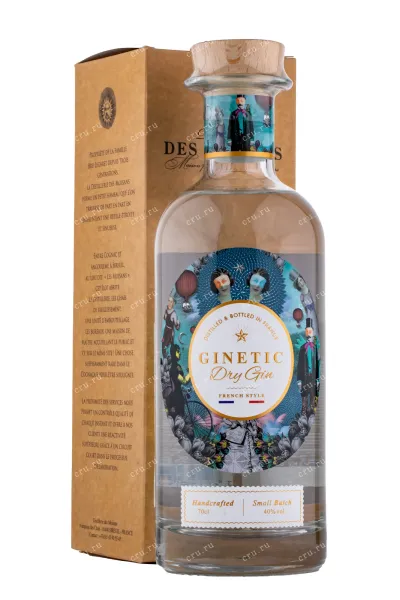 Джин Ginetic Dry gift box  0.7 л