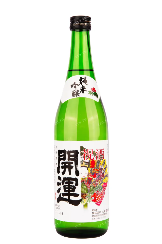 Саке Kaiun Tokusen Junmai Ginjo with gift box  0.72 л