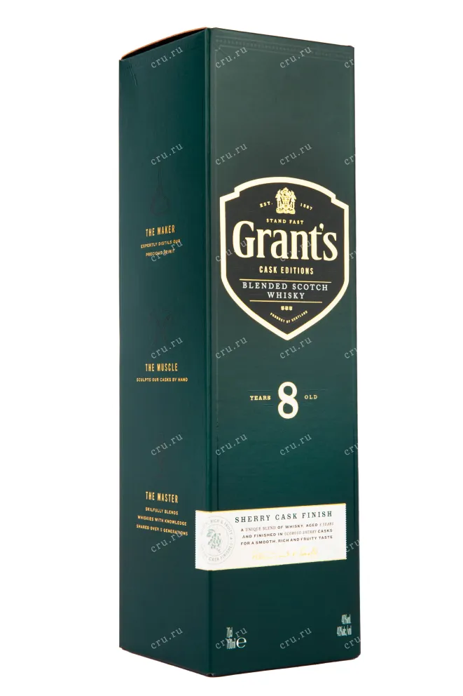 Виски Grants Sherry Cask Finish 8 years  0.7 л