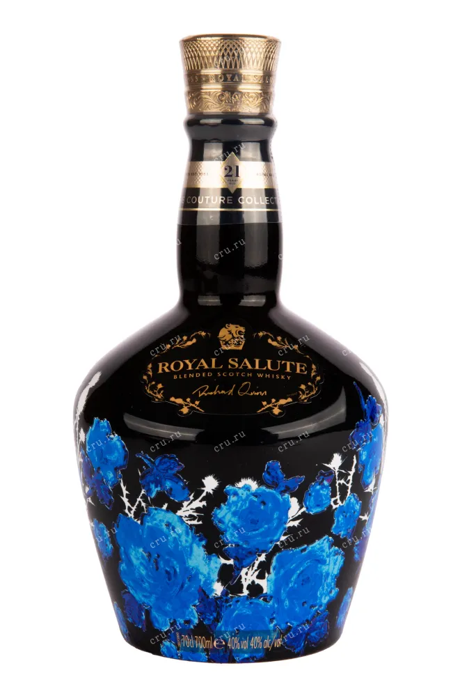 Виски Chivas Regal Royal Salute 21 years The Richard Quinn Edition Black gift box  0.7 л