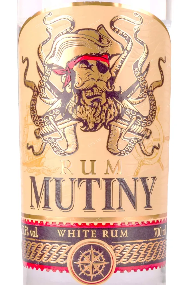 Этикетка Mutiny White 0.7 л