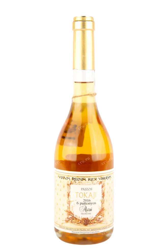 Вино Chateau Pajzos Tokaji Aszu 6 Puttonyos 2016 0.5 л