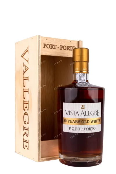 Портвейн Porto Vista Alegre 20 years old wooden box 2002 0.5 л