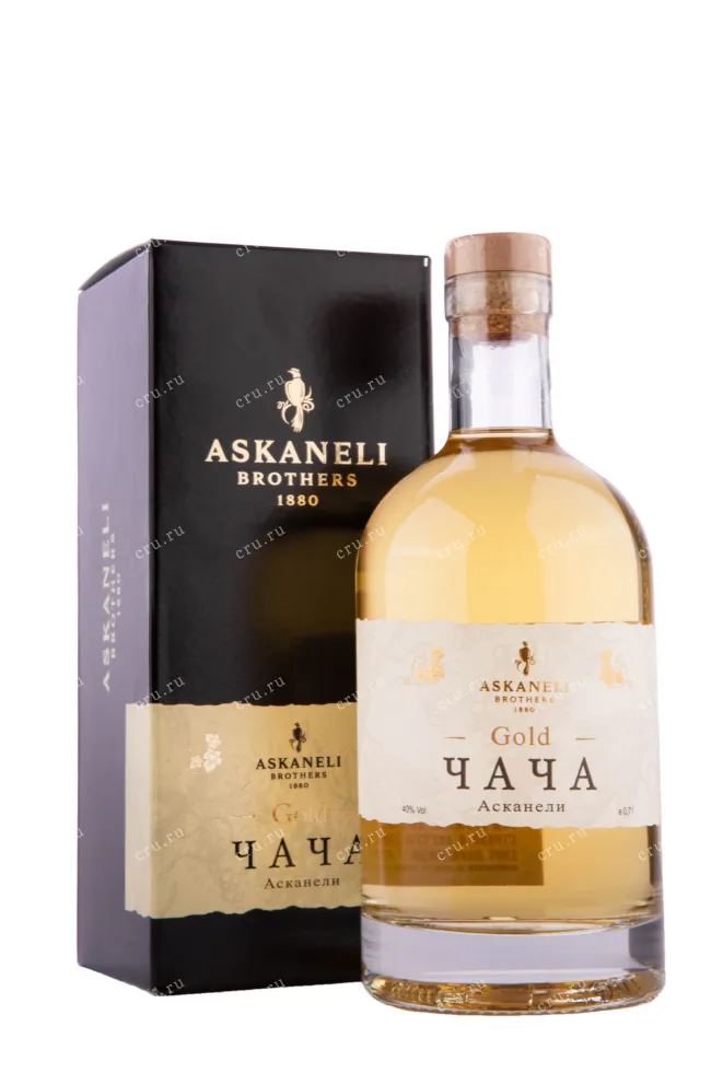 Чача Askaneli Gold gift box  0.7 л