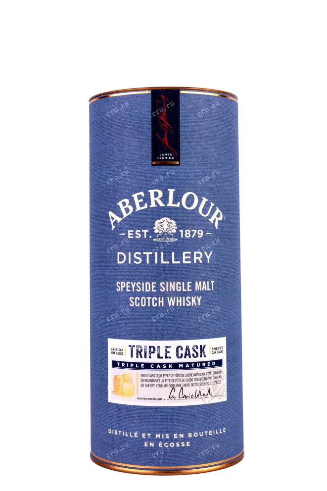 Туба Aberlour Triple Cask Matured Speyside single malt in tube 0.7 л