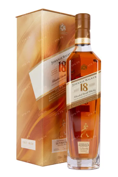 Виски Johnnie Walker 18 years gift box  0.7 л