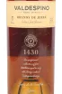 Этикетка Valdespino Brandy de Jerez Solera Gran Reserva in tube 0.7 л