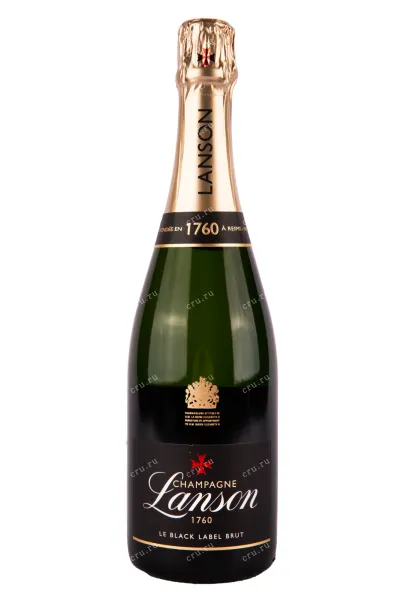 Шампанское Lanson Black Label Brut 2017 0.75 л