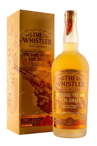 Виски The Whistler. The Good, The Bad and The Smoky Blended Molt  0.7 л
