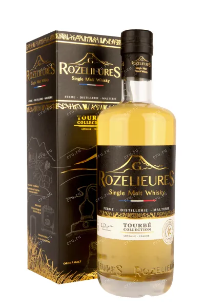 Виски Rozelieures Tourbe Collection Single Malt in gift box  0.7 л