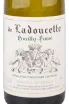 Этикетка вина Ladoucette Pouilly-Fume AOC 2019 0.75 л