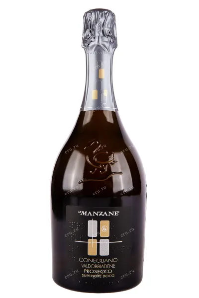 Игристое вино Le Manzane Prosecco Superiore Conegliano Valdobbiadene 0,75l 2023 0.75 л