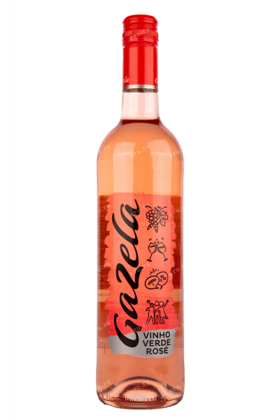 Вино Gazela Rose 2019 0.75 л