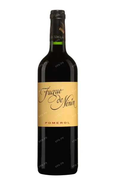 Вино Chateau Nenin Fugue de Nenin AOC Pomerol 2010 0.75 л