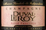 Этикетка Duval-Leroy Brut Rose 0.75 л