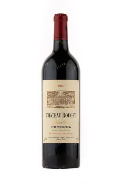 Вино Chateau Rouget Pomerol AOC 2013 0.75 л