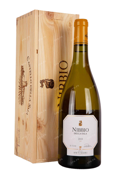 Вино Antinori Nibbio della Sala in wooden box 2019 0.75 л