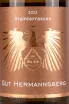 Этикетка Gut Hermannsberg Steinterrassen Riesling Trocken 2022 0.75 л