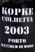 Этикетка Kopke Colheita in gift box 2003 0.75 л