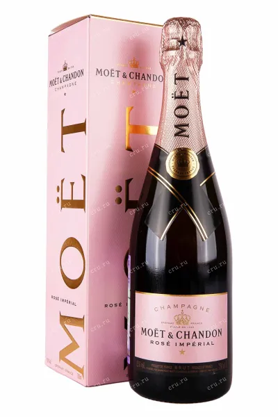 Шампанское Moet & Chandon Rose Imperial 2020 0.75 л