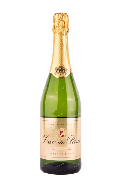Игристое вино Duc de Paris Semi-Sweet 2022 0.75 л
