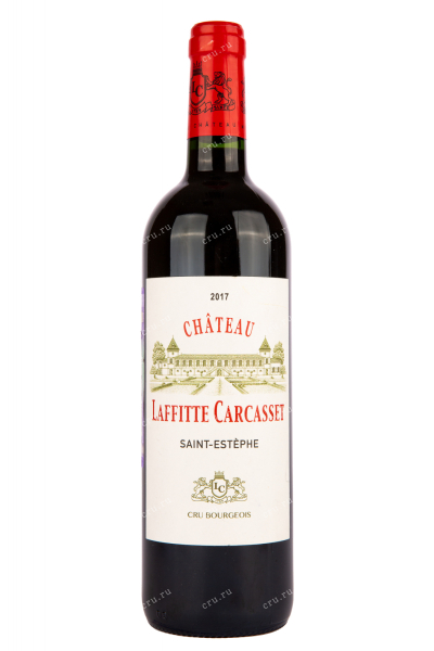 Вино Chateau Laffitte Carcasset Saint Estephe AOC 2017 0.75 л