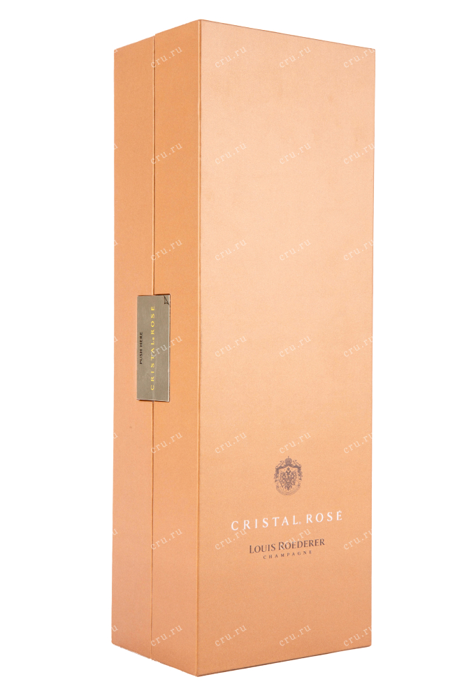 Подарочная коробка игристого вина Louis Roederer Cristal Rose 0.75 л