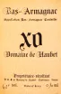 Арманьяк Domaine de Haubet XO Carafe  0.7 л