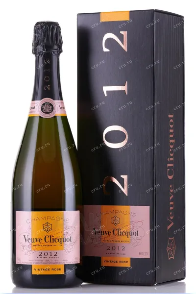 Шампанское Veuve Clicquot Ponsardin Vintage Rose 2012 0.75 л