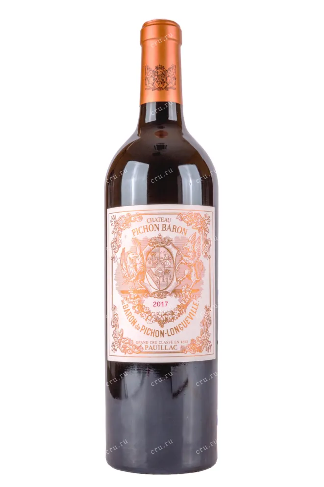 Вино Chateau Pichon Longueville Baron Pauillac Grand Cru Classe 2017 0.75 л