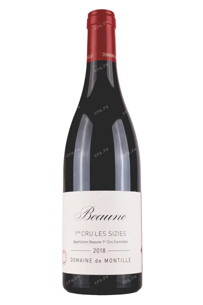 Вино Domaine de Montille Beaune Premier Cru Les Sizies 2018 0.75 л