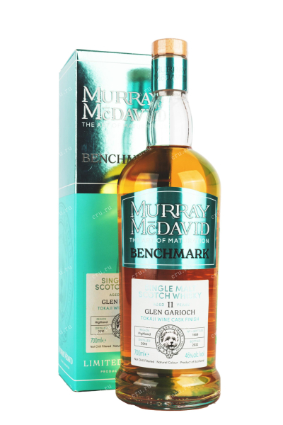 Виски Murray McDavid Benchmark Glen Garioch 11 Years Old gift box  0.7 л